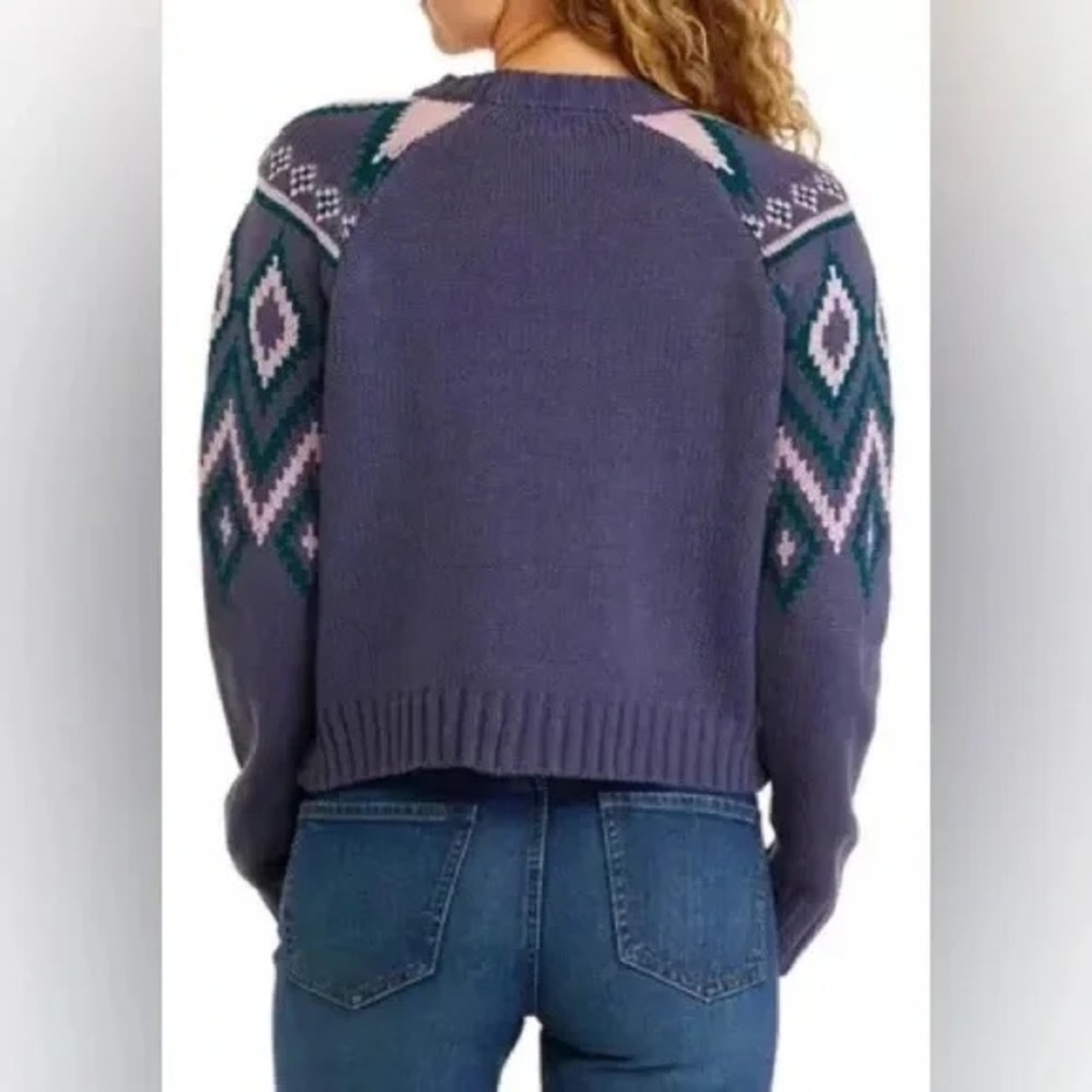 ❄️ TRUE CRAFT | Crew Neck Intarsia Sweater Various Sizes Available - Picture 3 of 4